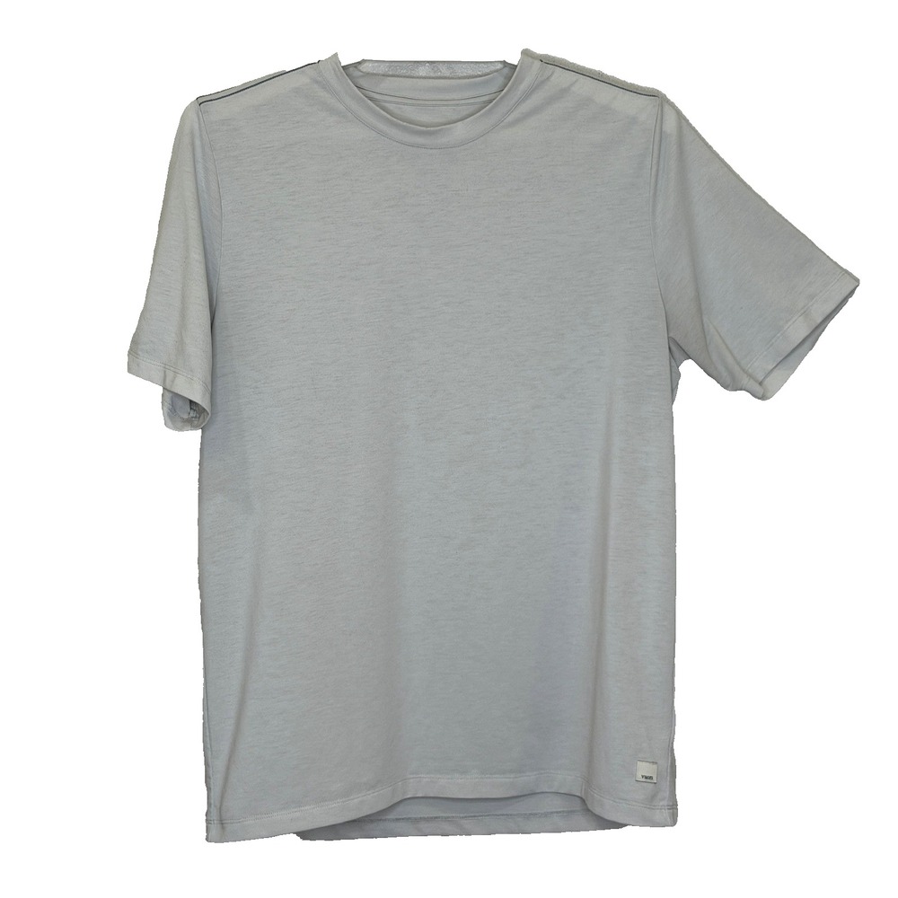 Vuori Current Tech Tee T-Shirt Mens Medium Cream Performance V195 Activewear